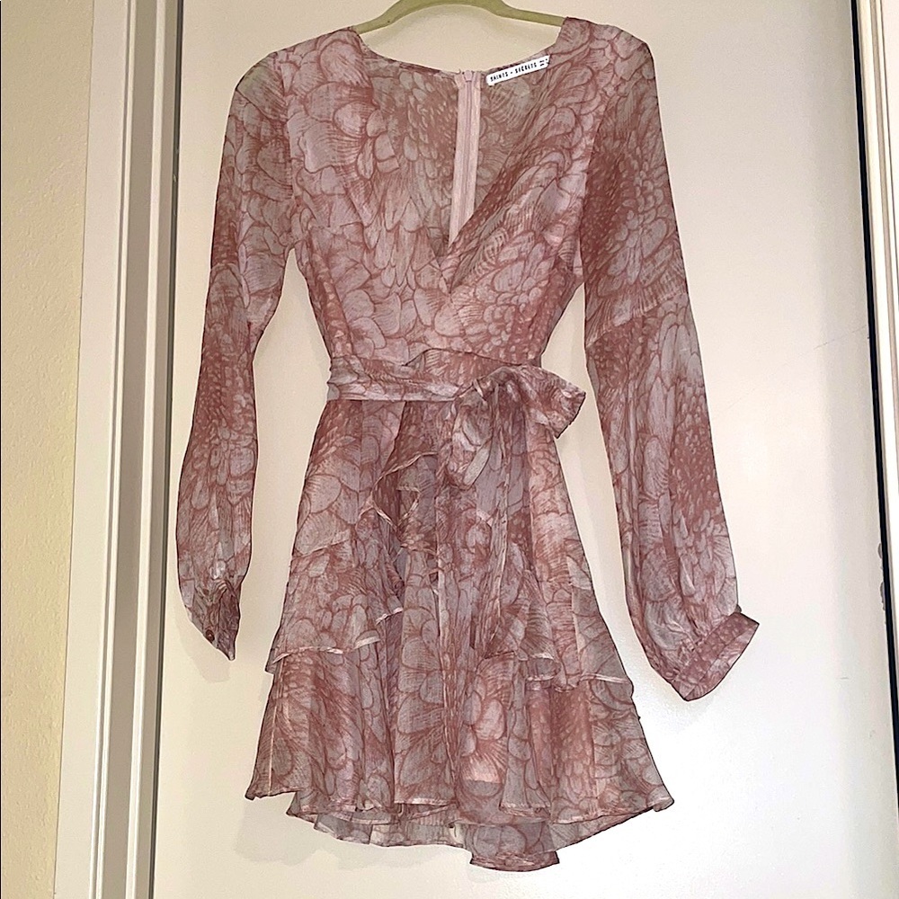Saints + Secrets Long Sleeve Mini Dress